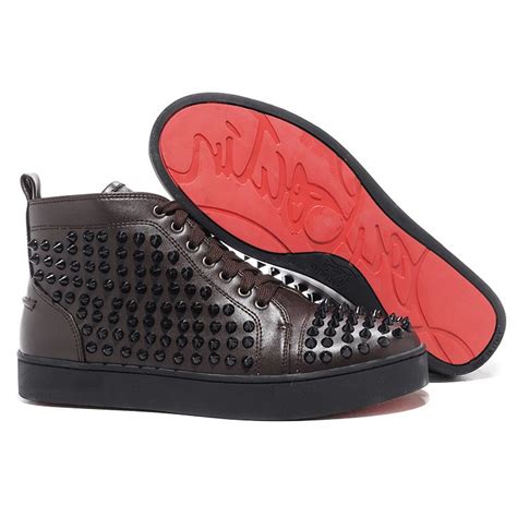 replica christian louboutin spike loafer shoes|christian louboutin spike sock.